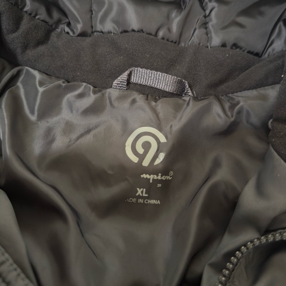 C9 Champion Water & Wind Resistant Big Puffer Charcoal Grey Winter XL Jacket - Picture 8 of 10